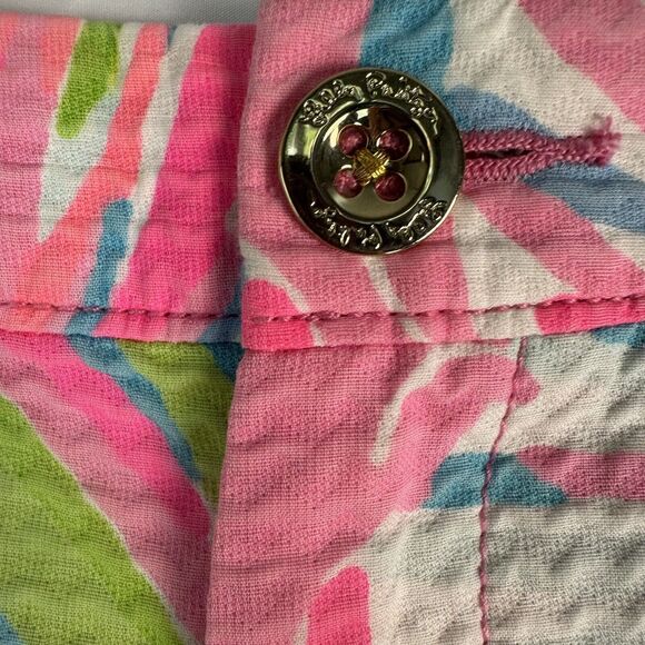 Lilly Pulitzer Womens The Buttercup Short Shellabrate Scallop Hem Shorts Size 00 - Picture 5 of 16